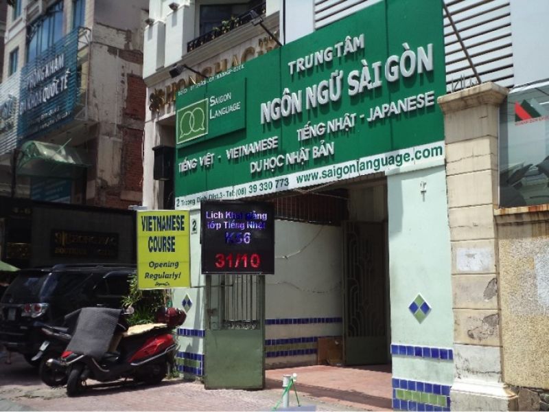 trung tâm ngôn ngữ Sài Gòn